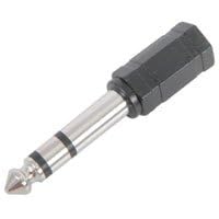 WE1190A Adaptor 6.3mm stereo plug to 3.5mm stereo jack socket