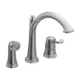 ShowHouse S791 Brushed Bronze Savvy Single Handle Kitchen Faucet with Sidespray - S791