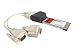 2PORT DB9 RS232 16950 Serial Cardbus Adapter