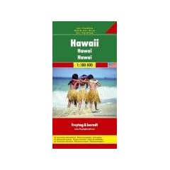 Freytag Berndt Autokarten, Hawaii 1:180.000: Touristische Informationen. Naturschutzgebiete. Ortsgegister