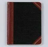 Boorum & Pease 38-150-J Record/account book, black/red cover, journal rule, 9-5/8 x 7-5/8, 150 pages