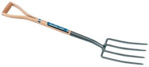 Draper 89089 Carbon Steel Garden Fork Ash Handle