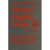 Fowler's Modern English Usage