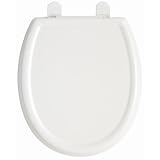 Cadet3 Round Front Slow Close Toilet Seat with Easy Lift Hinges, White