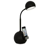 iHome iPod Speaker LED Desk Lamp (Black) ~ Apple