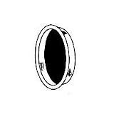 Prime Line Products N6699 Sliding Wardrobe Door Pull