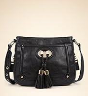 Glamour Tassel Trim Cross Body Bag