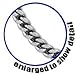 NEJLSD Herringbone tie Chain Silver tone