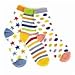 LittleMissMatched Fuzzy Crew Socks - Zany 155,156,157 - Teen/Adult