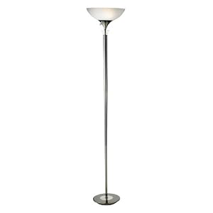 Adesso 5120-01 Metropolis Floor Lamp, Black Nickel by Adesso