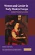 Women and Gender in Early Modern Europe (New Approaches to European History)