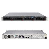 1U Rm Bb Blk Xeon-up LGA775 Vid 8GB DDR2 PCIEX8/PCIX 4HS Sata 300W