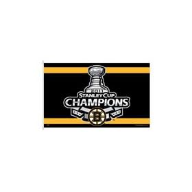 Boston Bruins 2011 NHL Stanley Cup Champions Official On Ice 3x5 Flag