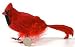 Package of 12 Bright Red 9