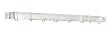 1105 - Chrome-Pleated Bar Rack