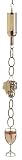 Good Directions 484P-6 6-Wine Bootleg Copper Rain Chain, Polished Finish