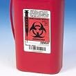 Transportable Sharps Container - 1 Quart - Red - Each