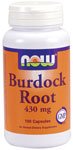 Burdock Root by NOW Foods - (430mg - 100 Capsules)