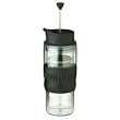 Bodum 16-Ounce Insulated Travel Coffee Press with Rubber Grip, Clear