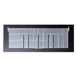 【クリックで詳細表示】トラスコ中山 (TRUSCO) コンテナ仕切板長手Fー2用透明 F12LTM