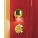Smart Solar 3720WML1 Solar Key Hole Light (with interchangeable covers; brass, chrome & white finishes)