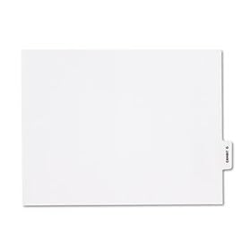 80000 Series Legal Index Dividers, Bottom Tab, Printed Exhibit G, 25/Pack