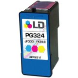 Refurbished Alternative to Dell Color PG324 Inkjet Cartridge for Dell 725 and 810 (Series 6) by 4inkjets/LD by 4inkjets