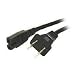 Cables To Go - 27399 - 6ft Polarized 2-Slot Power Cord