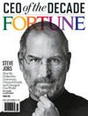 Fortune November 23, 2009 Steve Jobs CEO of the Decade