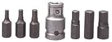 METRIC HEX BIT SET&HOLDER 7PC