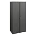 HON Flagship Metal Modular Storage Cabinet, 64"H, Charcoal