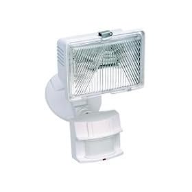 Heath Zenith SL-5525-WH 250-Watt Quartz Motion-Sensing Light, White