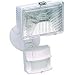 Heath Zenith SL-5525-WH 250-Watt Quartz Motion-Sensing Light, White