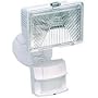 Heath Zenith SL-5525-WH 250-Watt Quartz Motion-Sensing Light, White