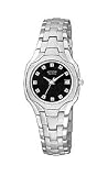 Citizen Diamond Eco-Drive Black Dial Women's Watch #EW125054G