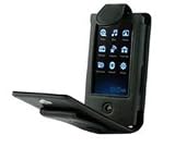 Etui cuir Snow - noir