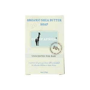 Out Of Africa Unscented Shea Butter Bar Soap, 4-Ounce Boxes (Pack of 4)