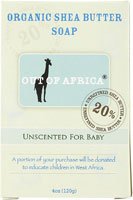 Best Price Out Of Africa Unscented Shea Butter Bar Soap, 4-Ounce Boxes (Pack of 4)