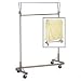 R&B Wire 731 Portable Stacking Garment Rack Nylon Cover and Frame - Blue