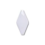 Adex USA Neri Diamond Pillow White Ceramic Tile & Stone