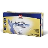 Members Mark Nitrile Letex Free Exam Gloves   SM   2/150 300ct.