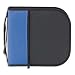 Compucessory 26335 Blue/Black 36 Capacity CD/DVD Wallet, 6 1/2 x 3 x 6 1/2 (CCS26335) Category: CD and DVD Storage Wallets