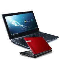 Gateway LT2108u 10.1-Inch Red Netbook - Over 8 Hours of Battery Life