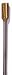 Champion SA1L6 Titanium Nitrite Coated Burs Solid Carbide 6 Length 1/4 Cutter Diameter 1/2 Length of Cut