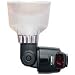 Photo : Gary Fong P2 Clear Lightsphere II Inverted Dome Flash Diffusion System.