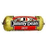 Sara lee Jimmy dean 2lb Hot roll sausage 32oz (077900117633)