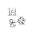 Certified 1 ct. tw. Diamond Solitaire Earrings