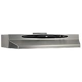 42 Hood, Rotary Speed Controls, Convertible Versatility; White