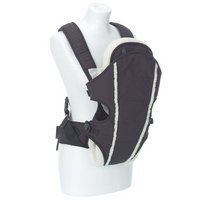 OBaby Tragetasche, schwarz/schaffell