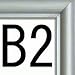 �|�X�^�[�p�t���[���@ �y�@B1�@�z Silver �ڰѻ���(cm)103�~73